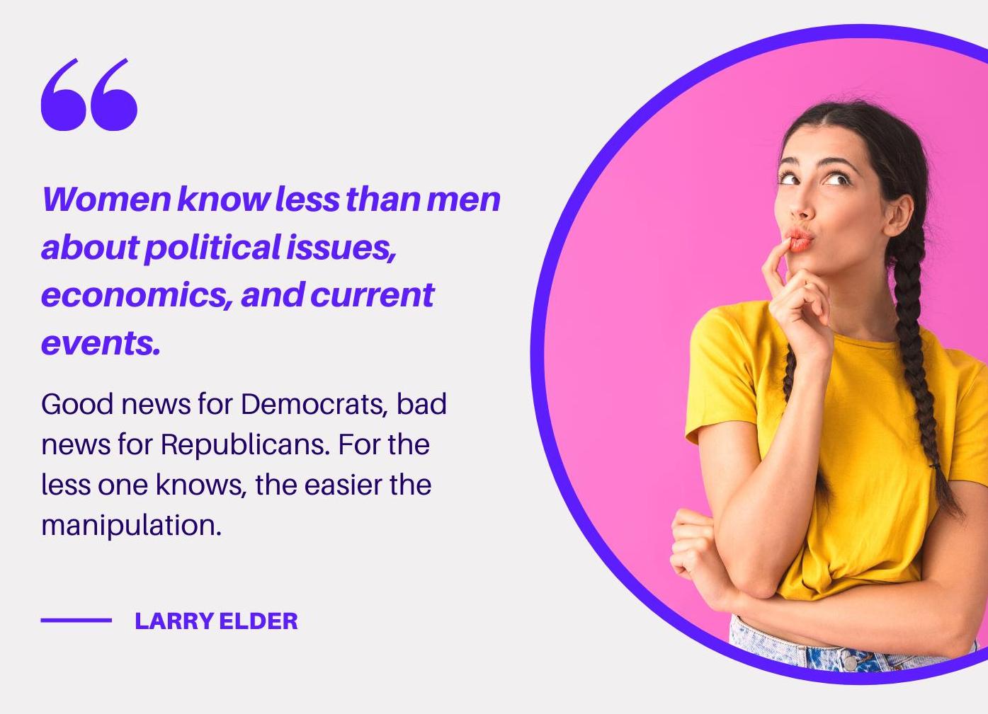 Larry Elder Said This About Women Larry Elder Said This